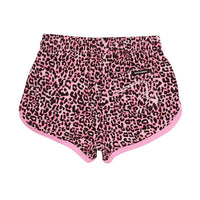 Rock Your Baby Pink Leopard Farrah Shorts