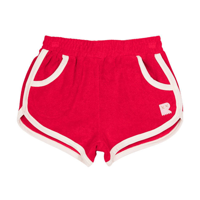 Rock Your Baby Red Farrah Shorts