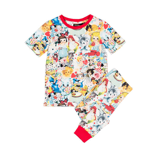 Rock Your Baby Decoupage Short Sleeve Pj Set