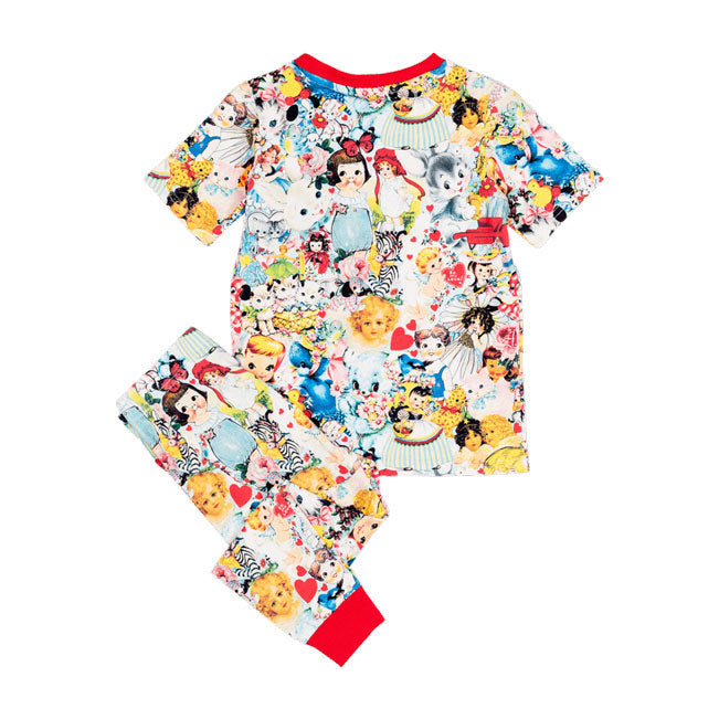 Rock Your Baby Decoupage Short Sleeve Pj Set