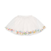 Rock Your Baby Cream Pom Pom Parade Skirt