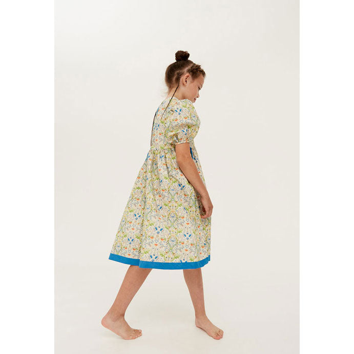 The Middle Daughter Arts and Crafts Floral Tie The Knot Dress