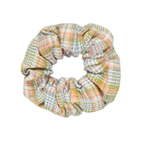 The New Society Constanza Check Tns Scrunchie