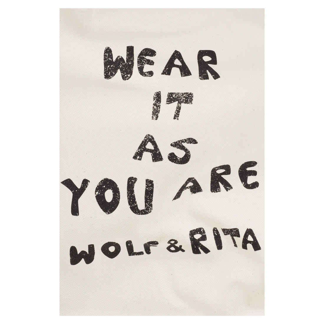Wolf and Rita Statue Tote Bag