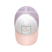 Little Hedonist Light Pink-Lavender Trucker Cap