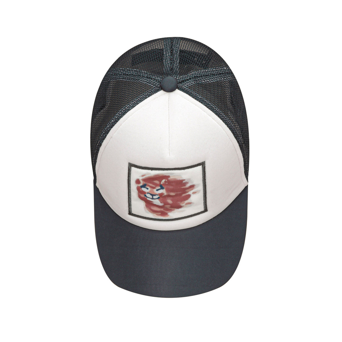 Little Hedonist Pirate Black Trucker Cap