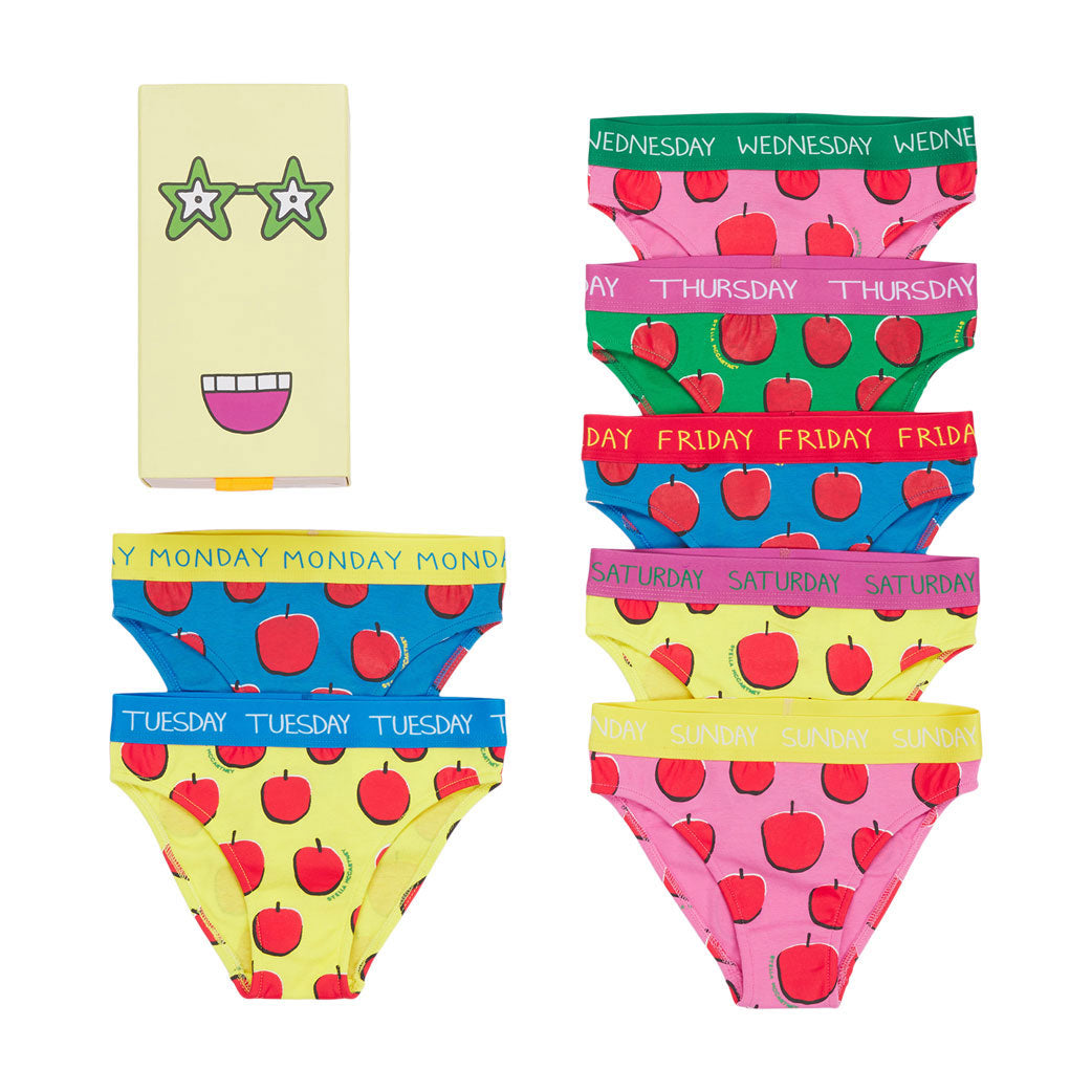 Stella McCartney Red Apples Underwear Set
