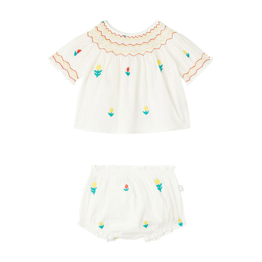 Stella McCartney White Dreamy Flowers Set