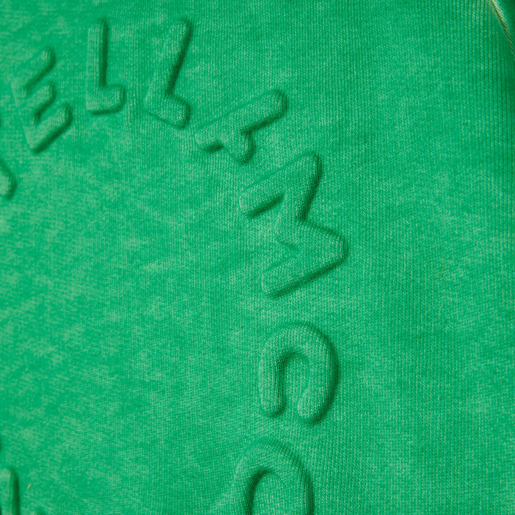 Stella McCartney Green Logo Embossed Sweatshirt