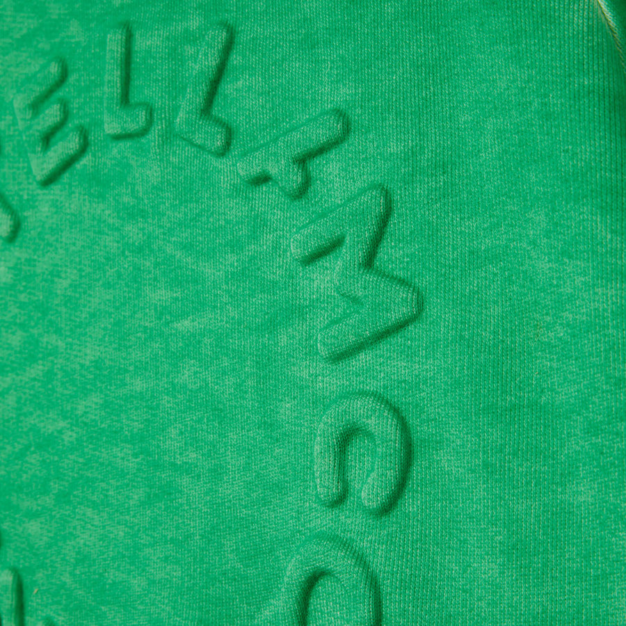 Stella McCartney Green Logo Embossed Sweatshirt