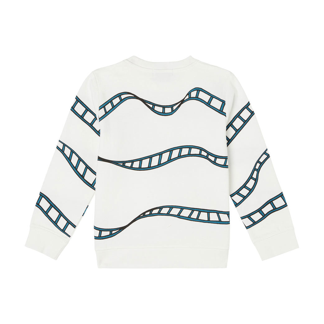 Stella McCartney White Rollercoaster Print Sweatshirt