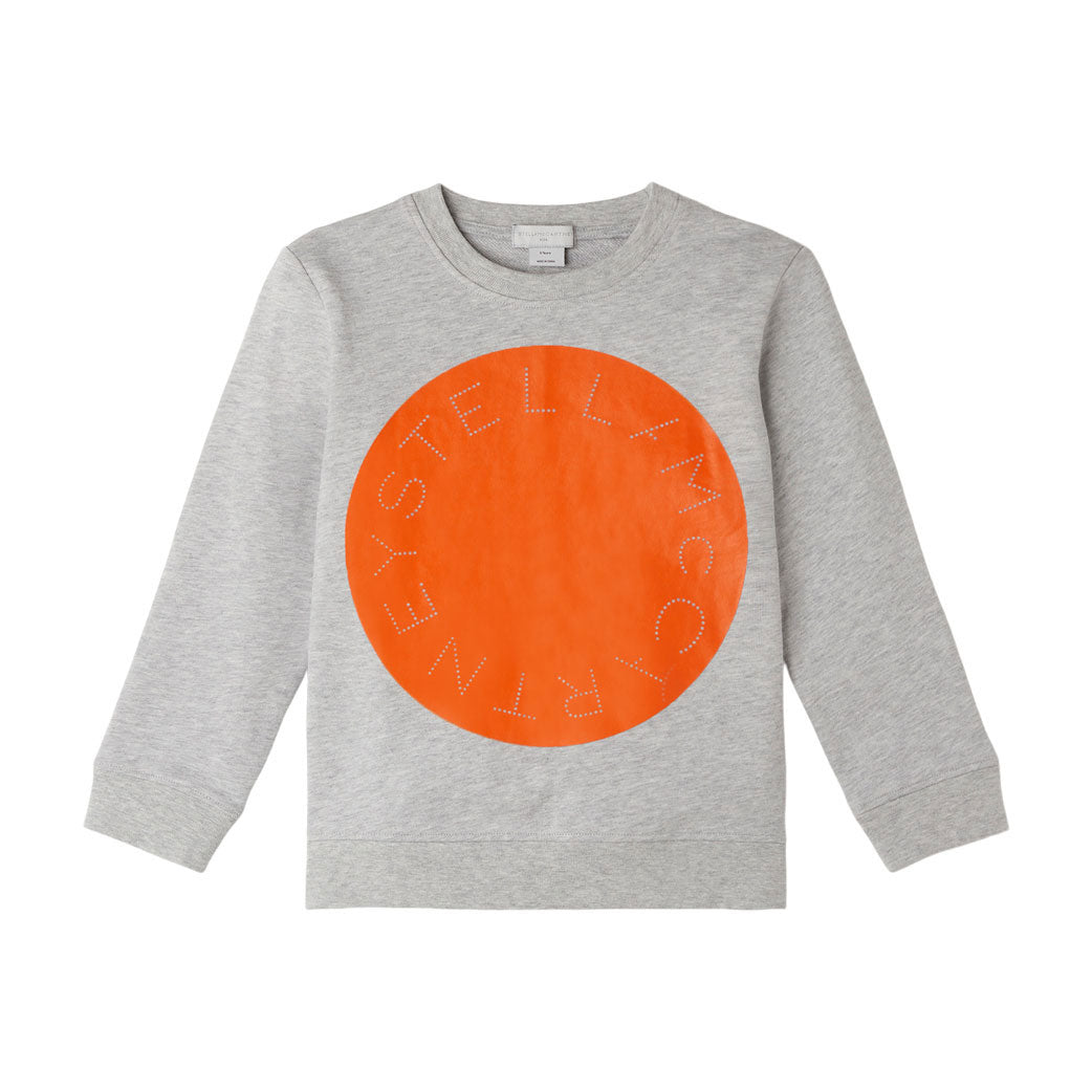 Stella McCartney Grey Logo Disc Sweatshirt