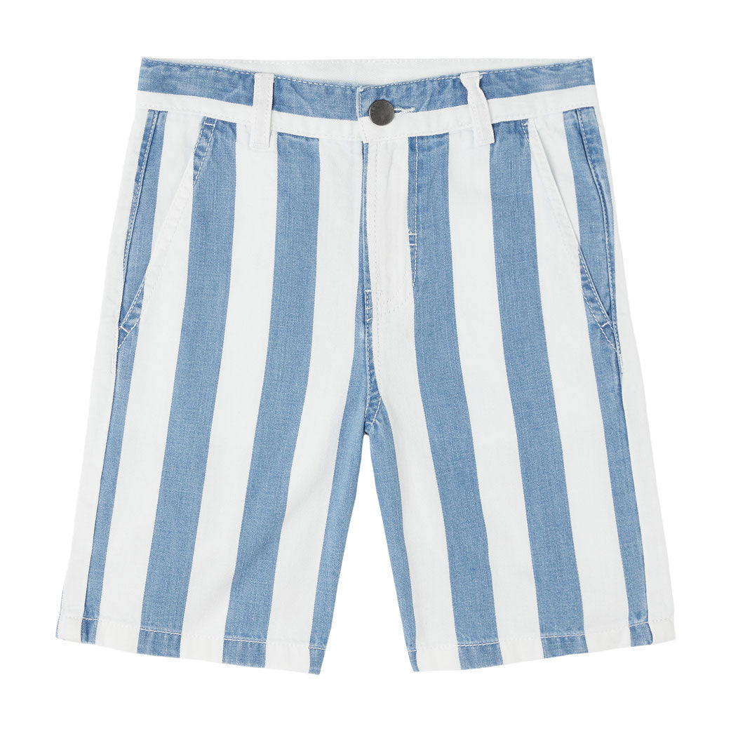 Stella McCartney Blue Striped Shorts