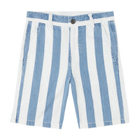 Stella McCartney Blue Striped Shorts
