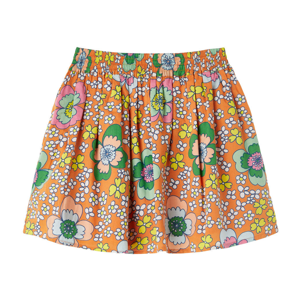 Stella McCartney Orange Floral Skirt