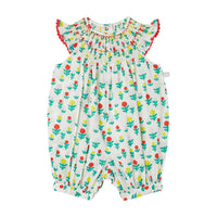 Stella McCartney White Dreamy Flowers Smock Details All In One