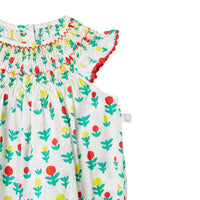 Stella McCartney White Dreamy Flowers Smock Details All In One