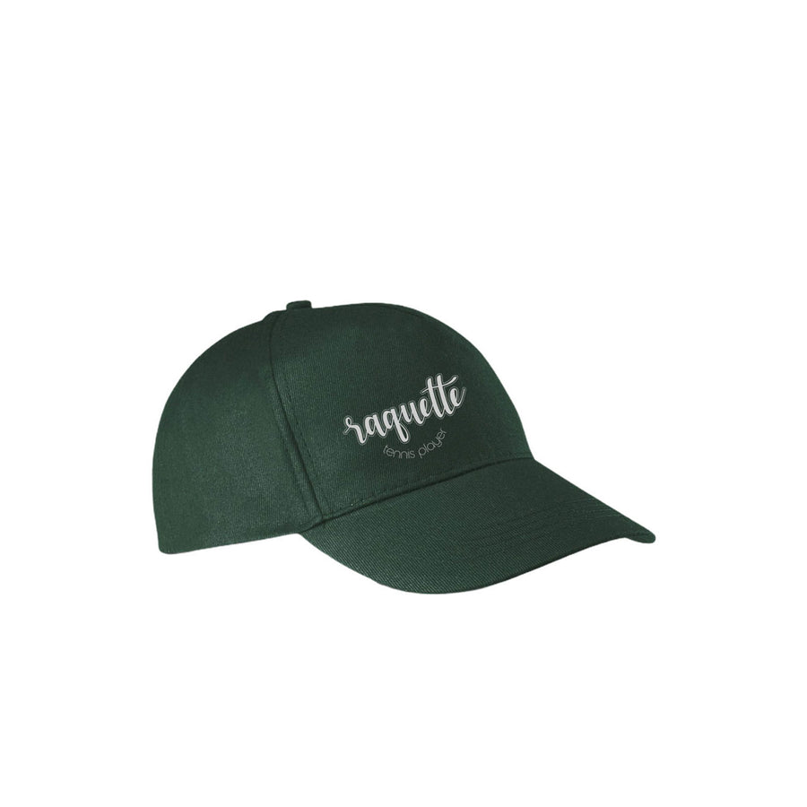 Racquette Green Tennis Logo Cap