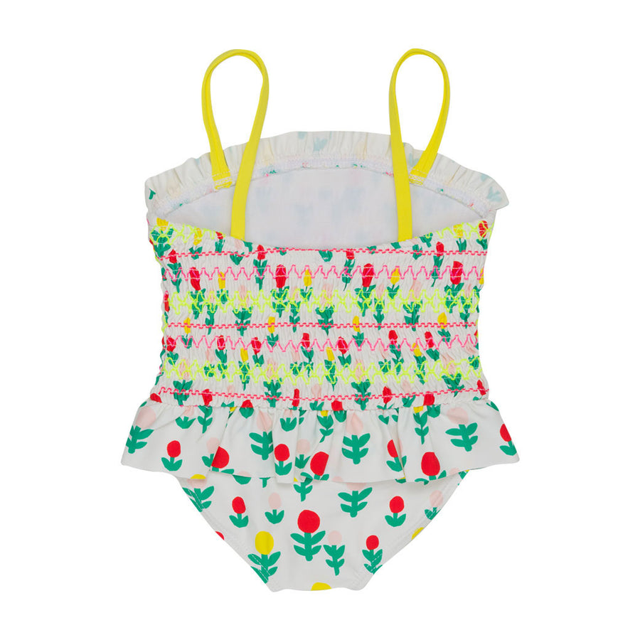 Stella McCartney White Dreamy Flowers Baby Swimsuit