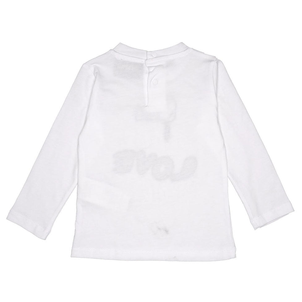 Iceberg White Peace Love Music Baby Tee