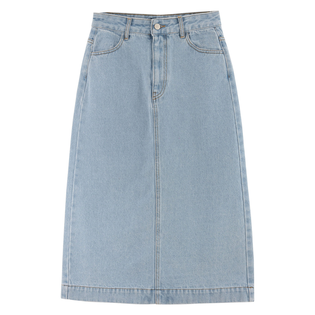 Tiny Cottons Light Wash Indigo Agnes Denim Skirt