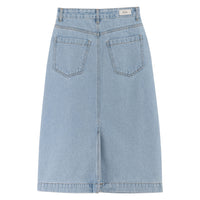 Tiny Cottons Light Wash Indigo Agnes Denim Skirt