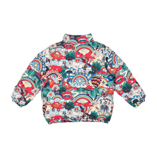 Rock Your Baby Multi All You Need Is Love Puff Padded Jacket
