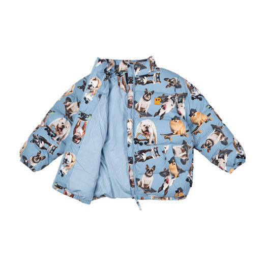 Rock Your Baby Multi Dog Town Puff Padded Jacket