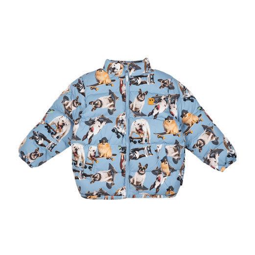 Rock Your Baby Multi Dog Town Puff Padded Jacket