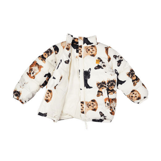 Rock Your Baby Multi Puppies Puff Padded Jacket