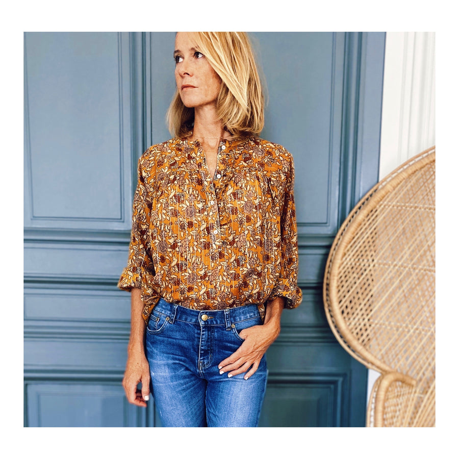 Louis Louise Caramel Mo Womens Tunic