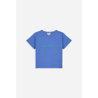 We are Kids Super Blue + Print Fantastico Dylan Tee