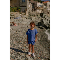 We are Kids Super Blue + Print Fantastico Dylan Tee