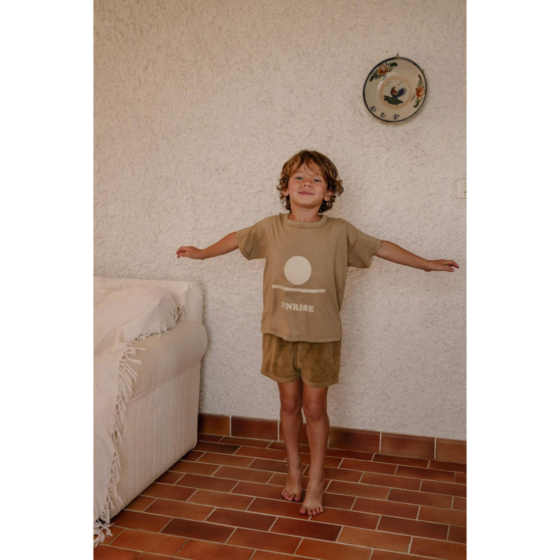 We are Kids Toffee + Print Sunrise Dylan Tee