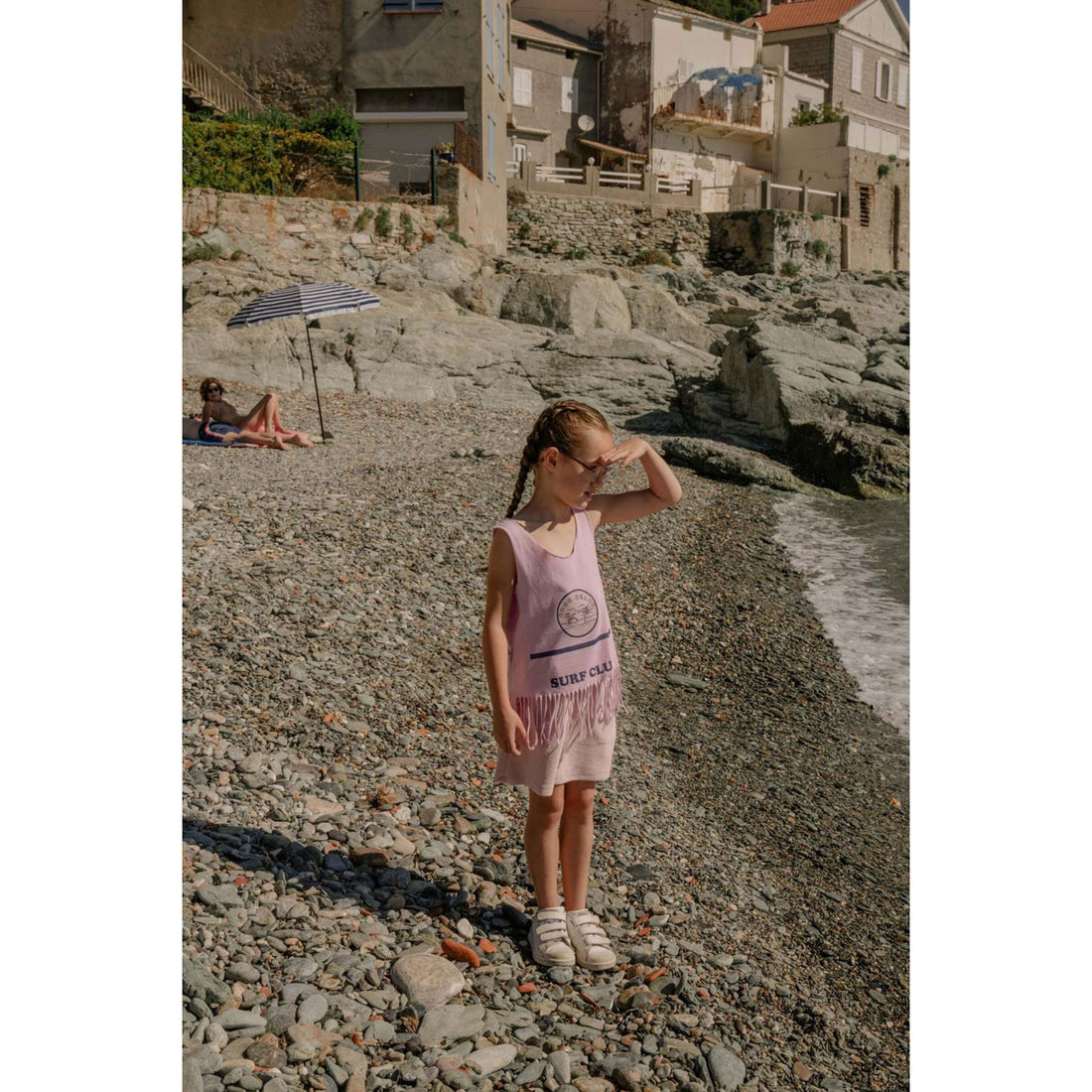 We are Kids Super Pink + Print Surf Liv Tank