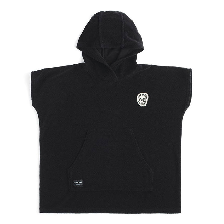 NUNUNU Black Terry Cloth Beach Cover