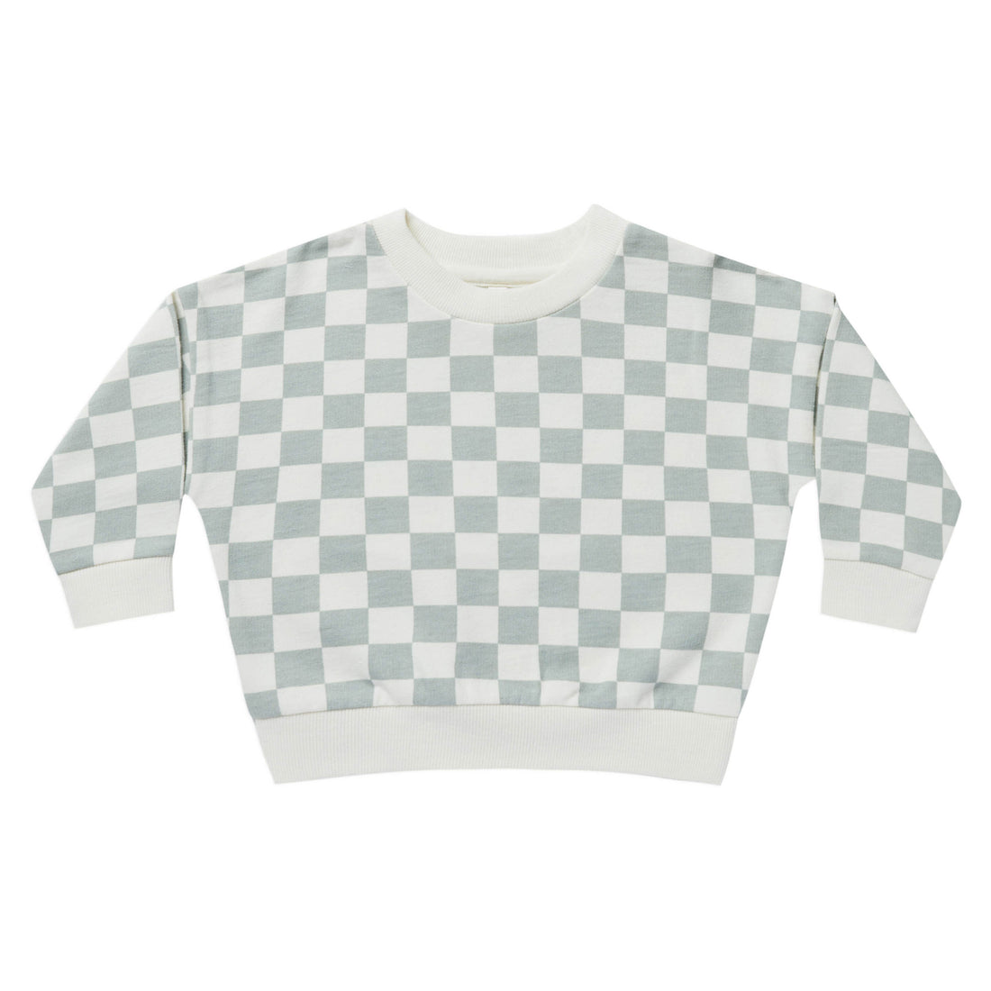Rylee and Cru Sweatshirt | Light Blue Check