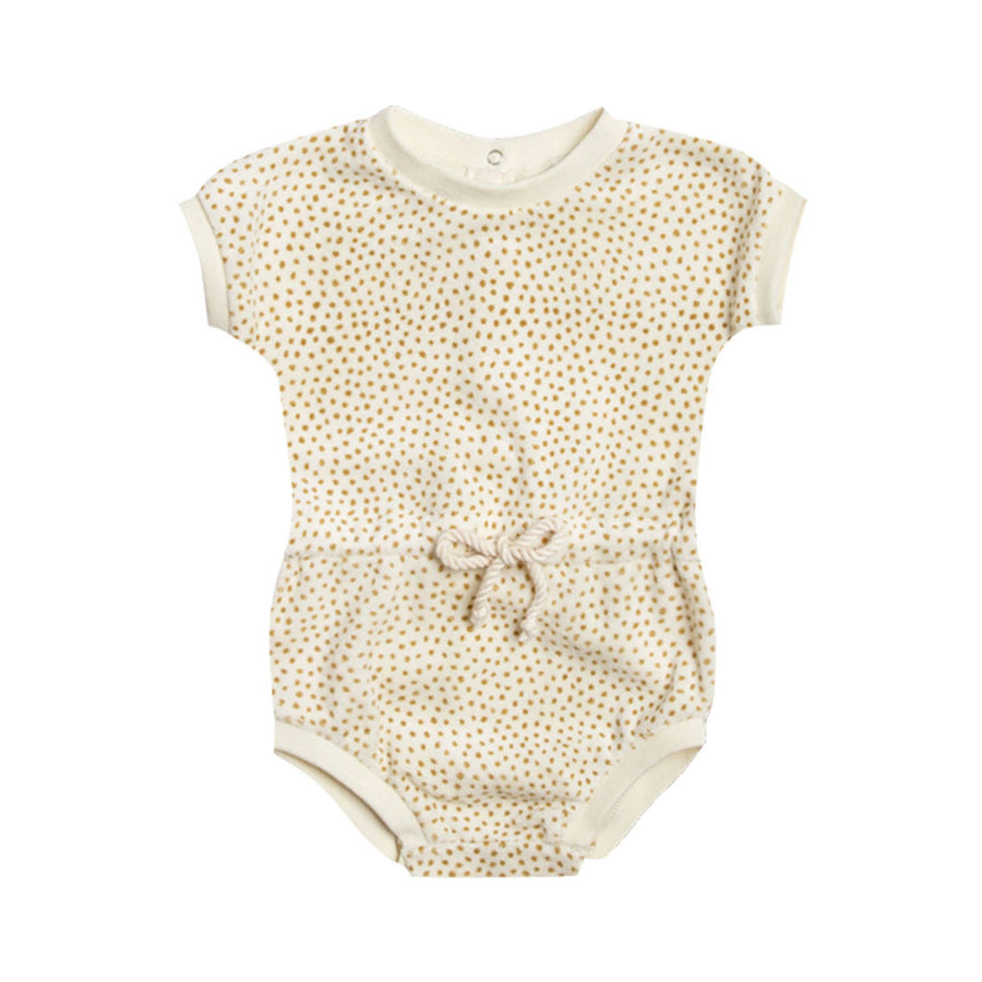 Quincy Mae Ivory Retro Romper