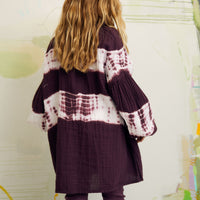 The New Society The Dye Plum Wine Olivia Dress
