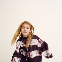 The New Society The Dye Plum Wine Olivia Dress