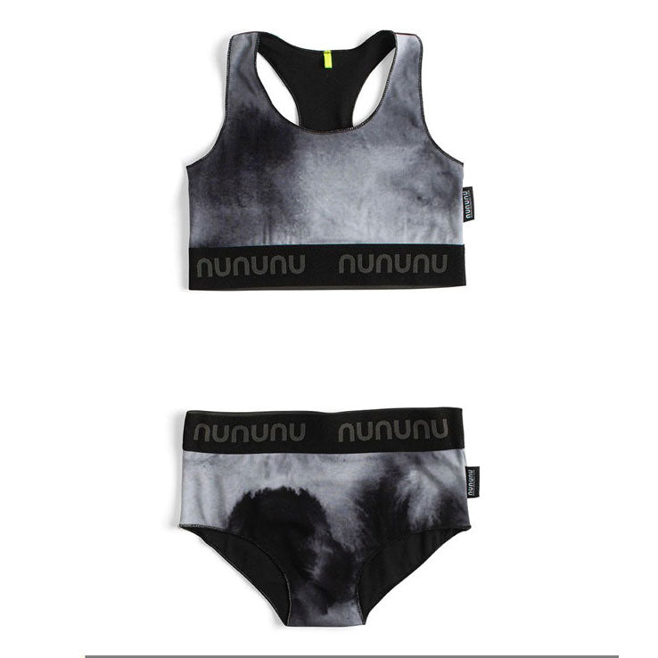 NUNUNU Tie Dye Tie Dye Sporty Bikini