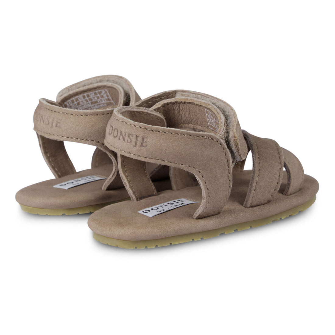 Donsje Truffle Nubuck Tobi Sandals