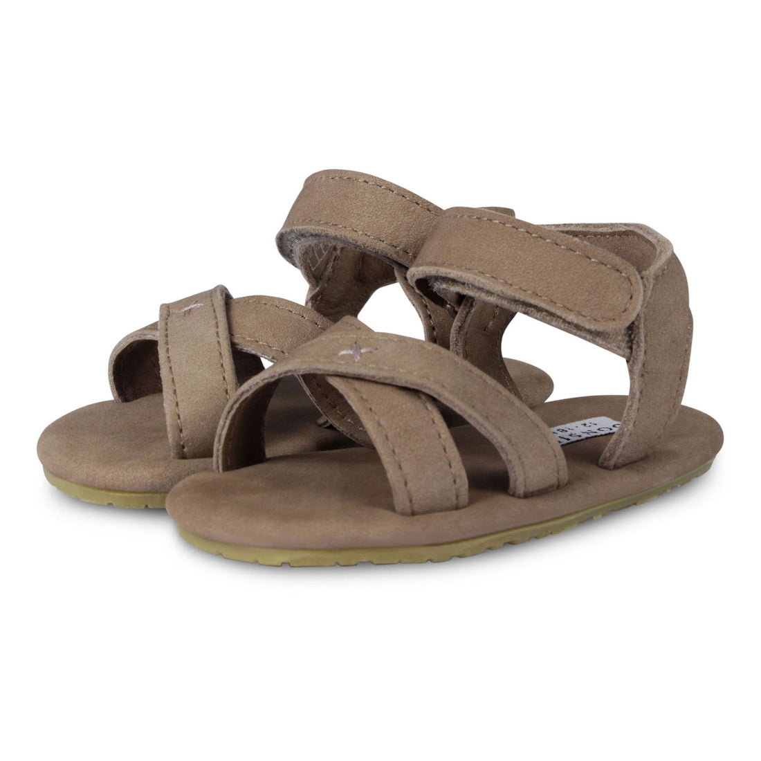 Donsje Truffle Nubuck Tobi Sandals