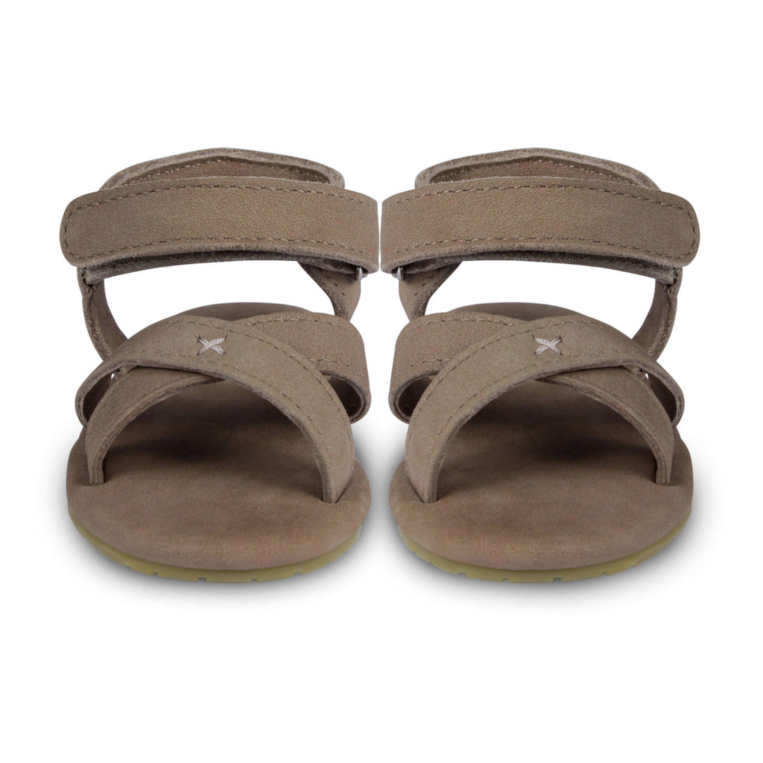 Donsje Truffle Nubuck Tobi Sandals