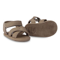 Donsje Truffle Nubuck Tobi Sandals