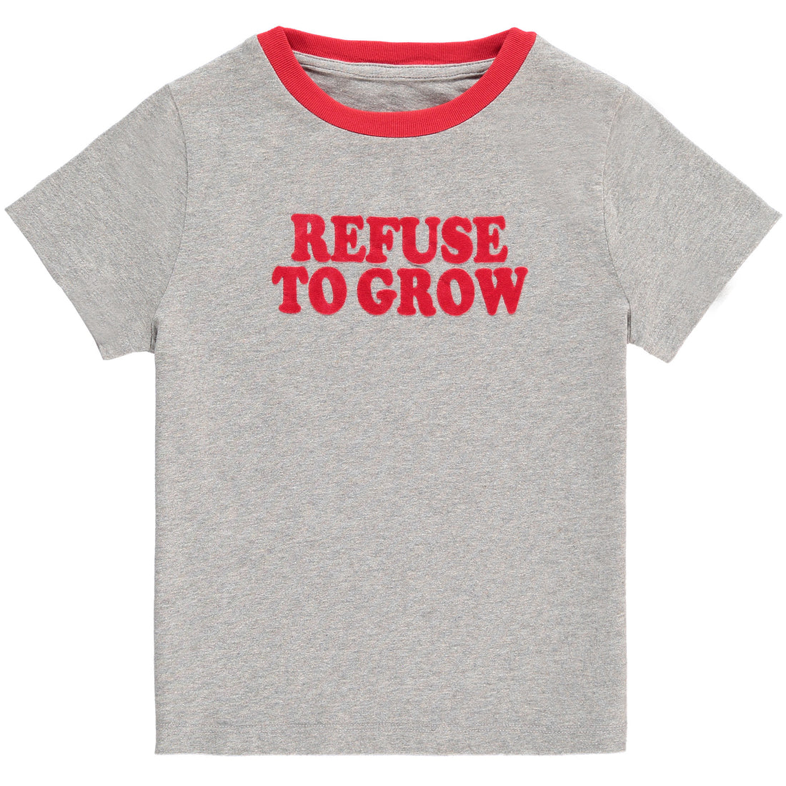 Hundred Pieces Grey Refuse to Grow Tee