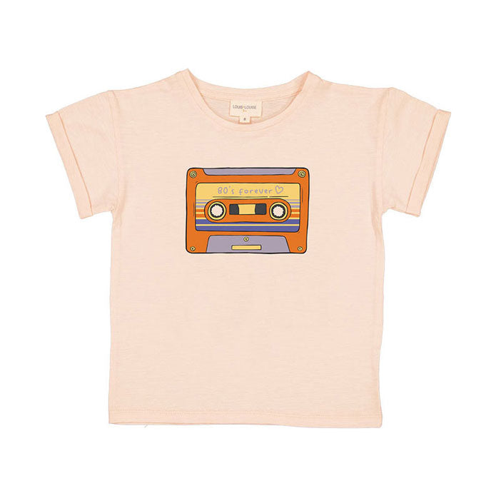 Louis Louise Light Pink Cassette Juju T-Shirt