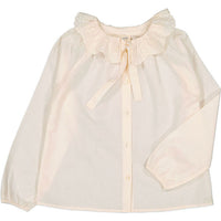 Louis Louise Cream Cotton Veil Angela Blouse
