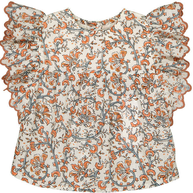 Louis Louise Cream Indian Jasmin Tunic