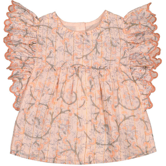 Louis Louise Light Pink Indian Lurex Jasmin Tunic